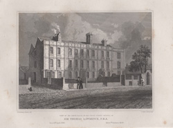 View of the Birth-place (in Red Cross Street, Bristol) of Sir Thomas Lawrence, P.R.A.